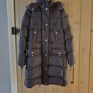 J.CRew Women's Black Puffer Coat size XXS